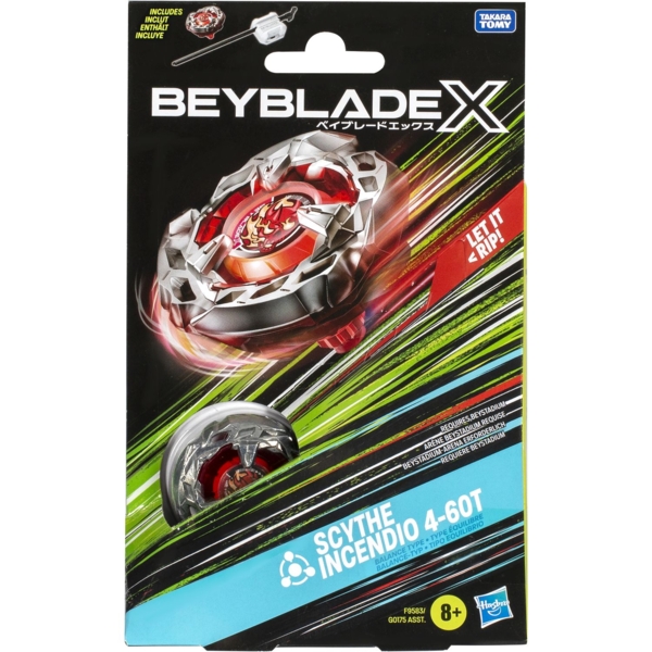 Іграшка-дзиґа Hasbro Beyblade X з пусковим пристроєм (G0175_F9583) - Pampik - 4