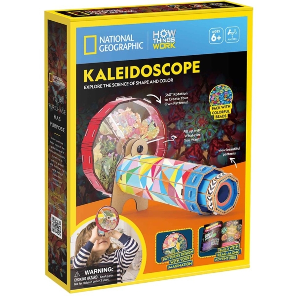 Набір для моделювання Cubic Fun Stem Калейдоскоп (DS1090h) - Pampik