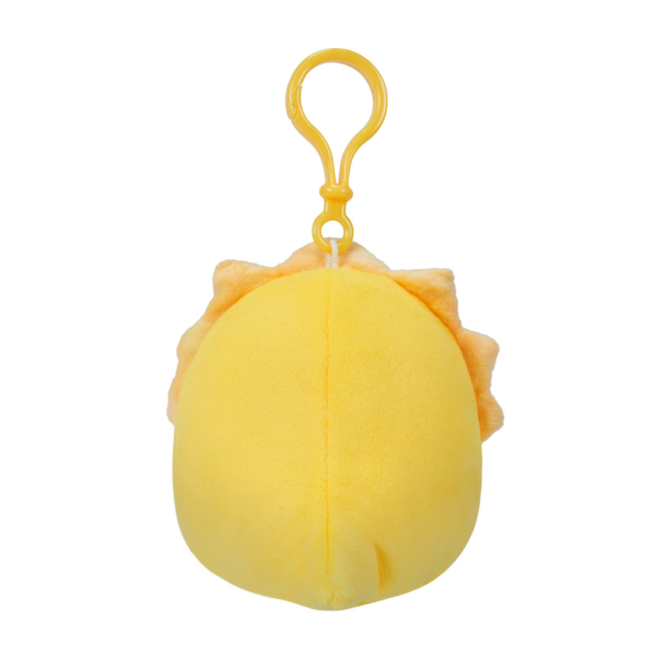 Мягкая игрушка-брелок Squishmallows Утконос Бриндал на клипсе, 9 см (SQCP00215) - Pampik - 4