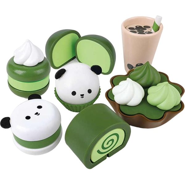 Игрушечные продукты Hape Десерты из зеленого чая (E3195) - Pampik