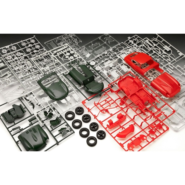 Сборная модель Revell к 100-й годовщине автомобилей Jaguar, уровень 4, масштаб 1:24, 287 деталей (RVL-05667) - Pampik - 10