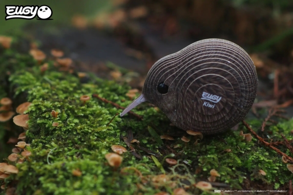 Збірна 3Д модель Eugy Зоопарк Ківі (XEG-001) - Pampik - 9