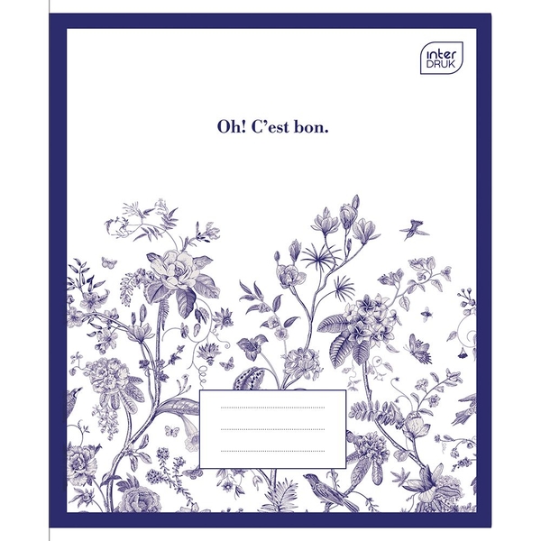 Набор тетрадей ученических Interdruk Premium Botanique 2 А5, в клетку, 48 листов, 4 шт. (354488-4) - Pampik - 3