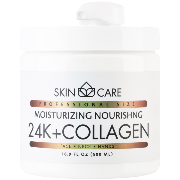 Универсальный крем Dead Sea Collection Skincare для увлажнения кожи 24К золото 500 мл - Pampik