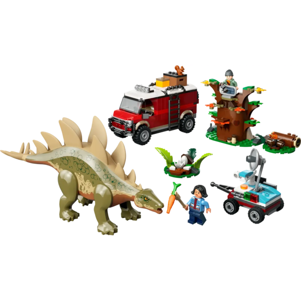 Конструктор LEGO Jurassic World Місії динозаврів Знахідка стегозавра 420 деталей (76965) - Pampik - 6