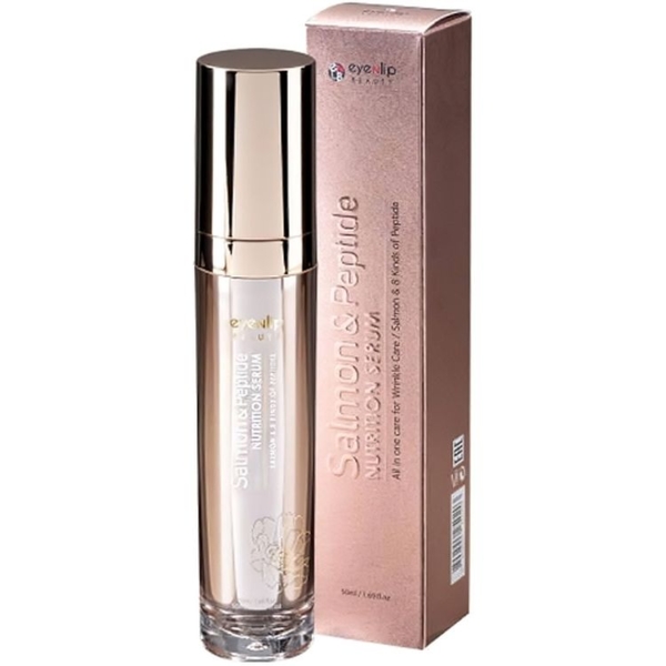 Сыворотка для лица Eyenlip Salmon & Peptide с пептидами и экстрактом лосося 50 мл - Pampik