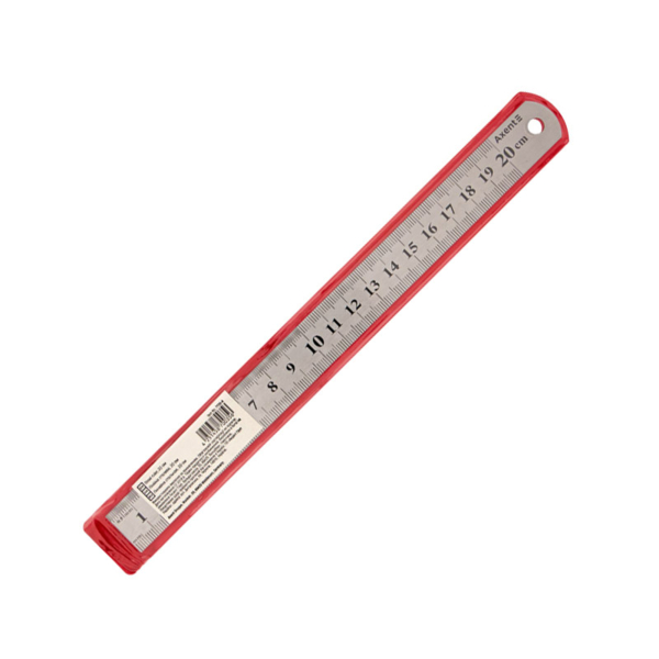 Линейка стальная Axent 20 см (7720-A) - Pampik - 3