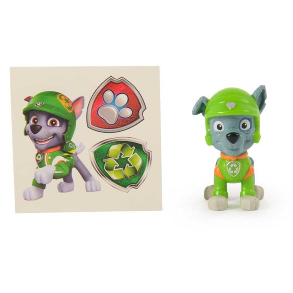 Фигурка-сюрприз Paw Patrol Щенячий патруль Щенок с наклейками, в ассортименте (SM17794) - Pampik - 4