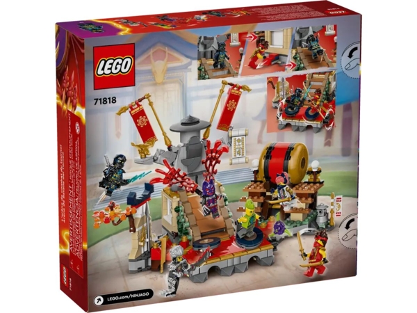 Конструктор LEGO Ninjago Бойова арена турніру, 659 деталей (71818) - Pampik - 7