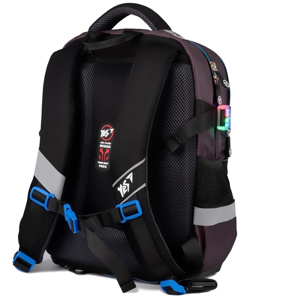 Рюкзак Yes S-52 Collection Street Racing с пеналом и сумкой (559779) - Pampik - 4