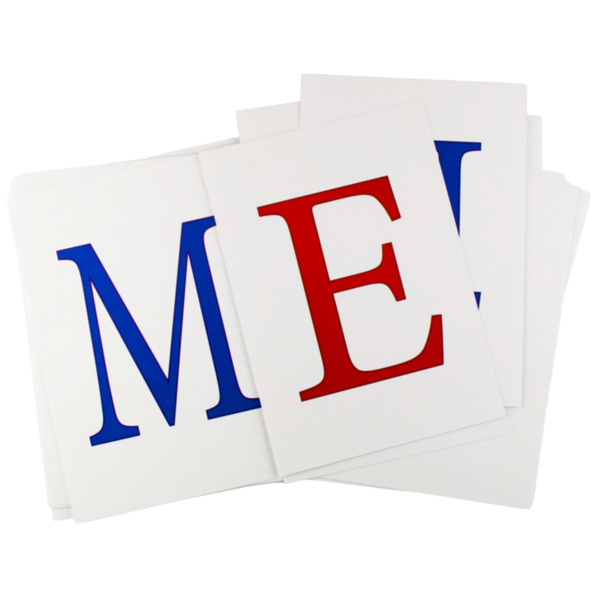 Картки великі Зірка Українська абетка 33 шт. А5 20х15 см - Pampik - 3