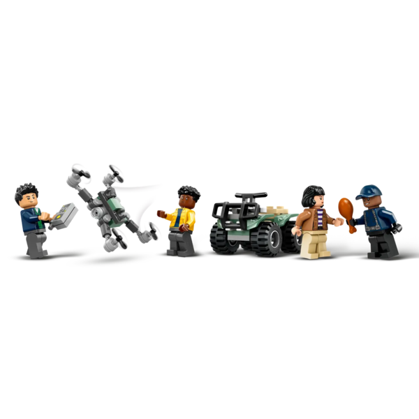 Конструктор LEGO Jurassic World Місії динозаврів Вантажівка для перевезення алозавра, 588 деталей (76966) - Pampik - 5