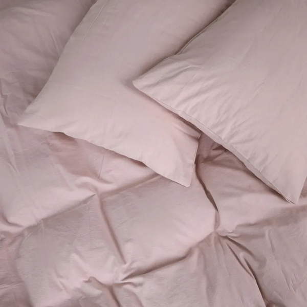 Простыня MirSon на резинке 40-0013 "Jennifer" 70*130 см пудра (2200009013164) - Pampik