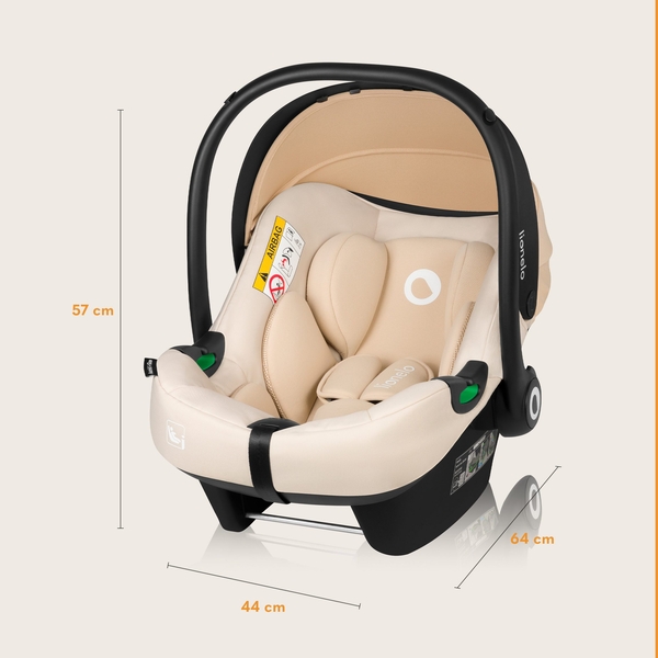 Автокресло Lionelo Astrid i-Size Beige Sand - Pampik - 16