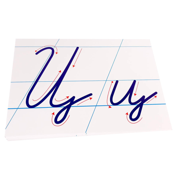 Картки великі Зірка Українська абетка прописна 33 шт. А5 20х15 см - Pampik - 3