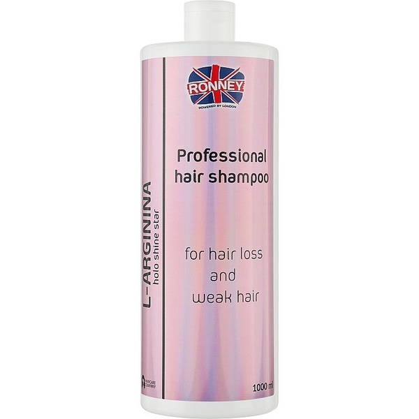 Шампунь против выпадения волос Ronney Holo Shine Star L-Arginine, 1 л - Pampik