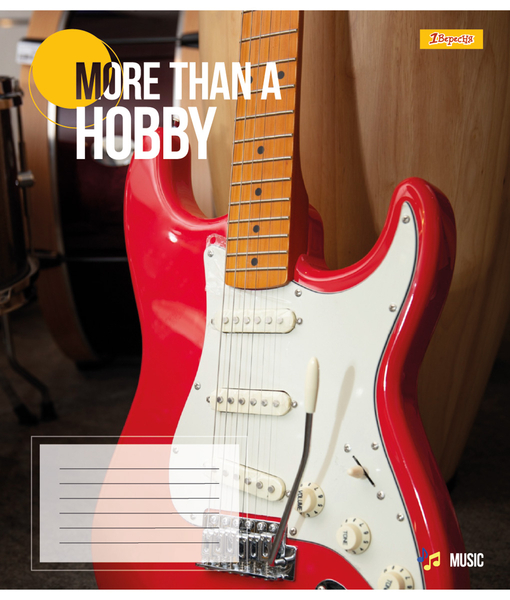 Набор тетрадей 1 Вересня Hobby А5, в линию, 96 листов, 5 шт. (767421) - Pampik - 3