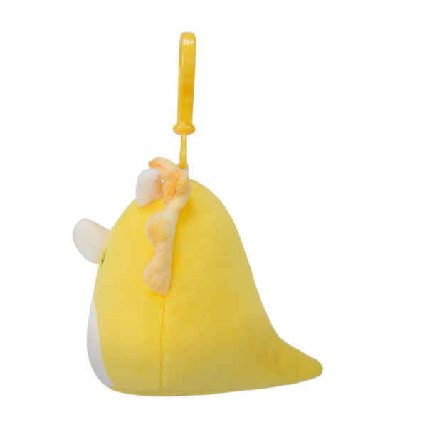 Мягкая игрушка-брелок Squishmallows Утконос Бриндал на клипсе, 9 см (SQCP00215) - Pampik - 3