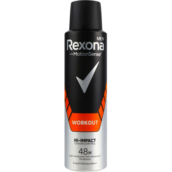 Антиперспірант Rexona Men MotionSense, Тренування, аерозоль, 150 мл - Pampik