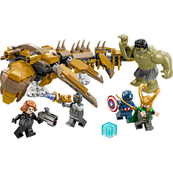 Конструктор LEGO Super Heroes Marvel Месники проти Левіафана, 347 деталей (76290) - Pampik - 2