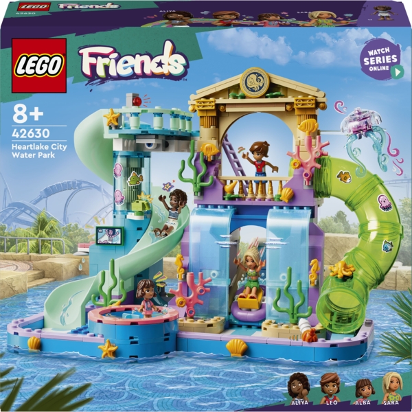 Конструктор LEGO Friends Аквапарк Хартлейк-Сіті, 814 деталі (42630) - Pampik
