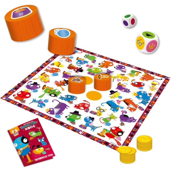 Гра настільна розважальна Vladi Toys Crazy Koko Пухнастий хаос (VT8055-32) - Pampik - 2