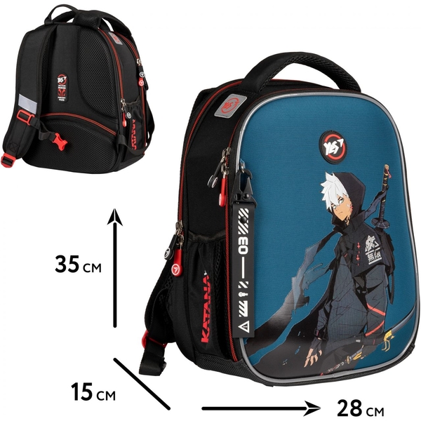 Рюкзак каркасный Yes H-100 Katana (559552) - Pampik - 25