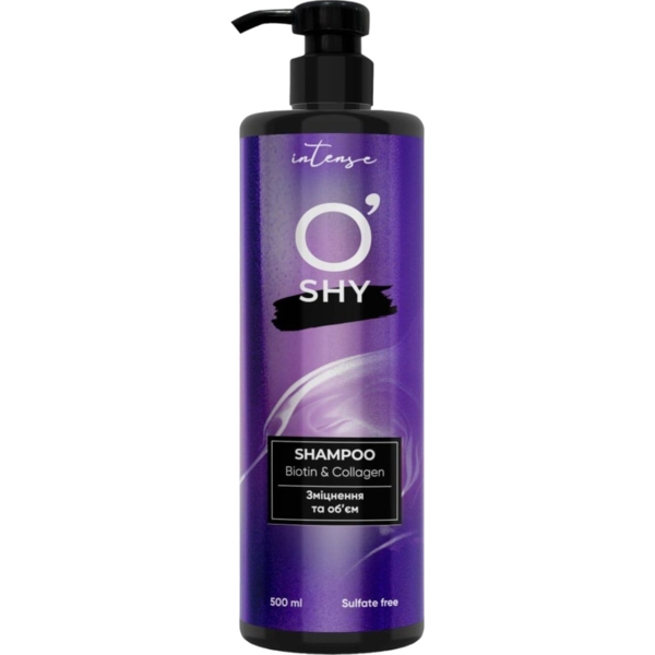 Шампунь O'Shy Intense Biotin & Collagen, 500 мл - Pampik