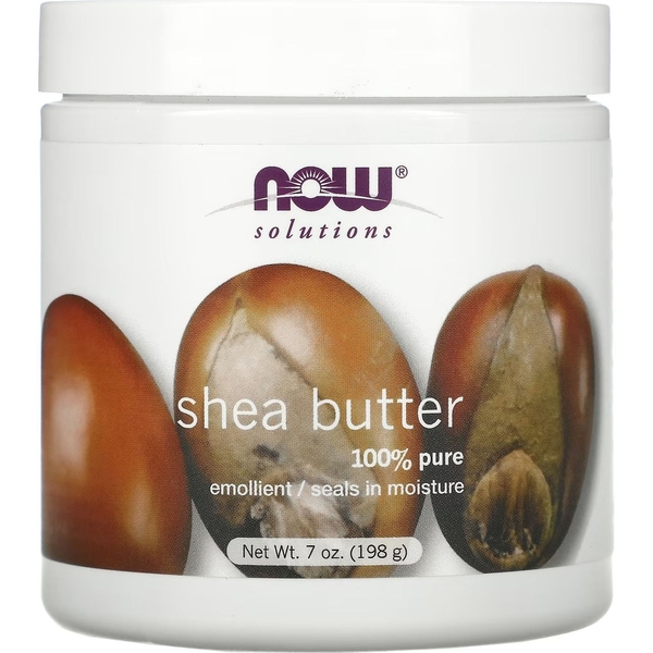 Баттер для тіла, обличчя та волосся Now Solutions Shea Butter 198 г - Pampik