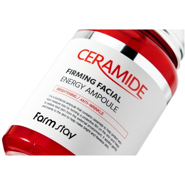 Сыворотка для лица FarmStay Ceramide Firming Facial Energy Ampoule 250 мл - Pampik - 3