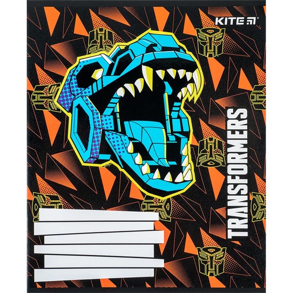 Набір зошитів Kite Transformers А5, в косу лінію, 12 аркушів, 25 шт. (TF24-235) - Pampik - 4
