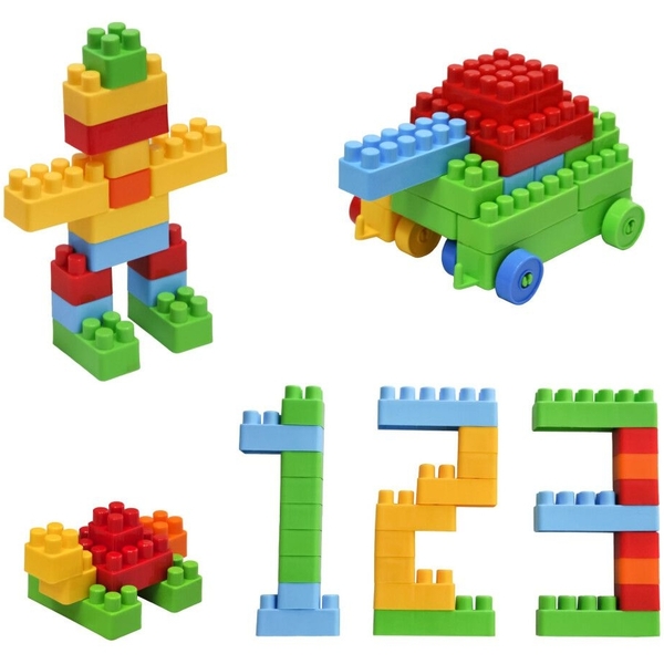 Конструктор Tigres Mini Blocks, 100 элементов (39982) - Pampik - 2