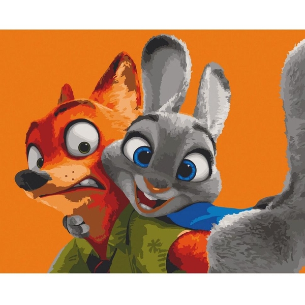 Набор для росписи ArtCraft Стражи Зверополиса 40x50 см (11646-AC) - Pampik