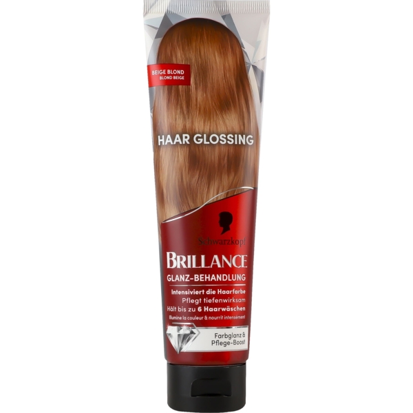 Тонирующий бальзам Brillance Hair Gloss Золотистая Карамель 150 мл - Pampik