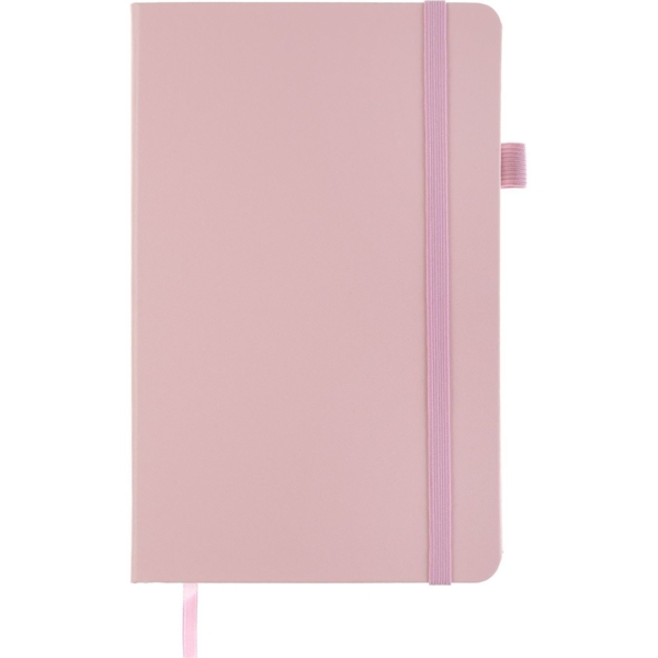 Книга записная Buromax Etalon в точку 195х125 мм розовая 96 листов (BM.291360-10) - Pampik - 2