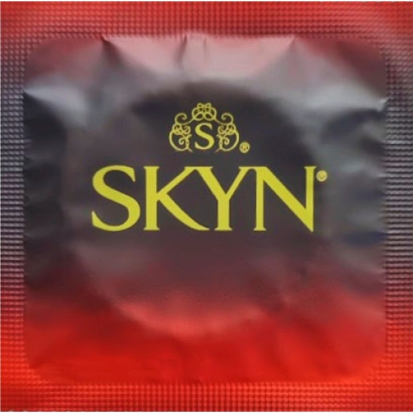 Презервативи Skyn Intense Feel безлатексні з точками 3 шт. (ROZ6400230151) - Pampik