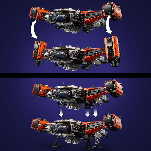 Конструктор LEGO Technic Вантажний космічний корабель VTOL LT81, 1365 деталей (42181) - Pampik - 8