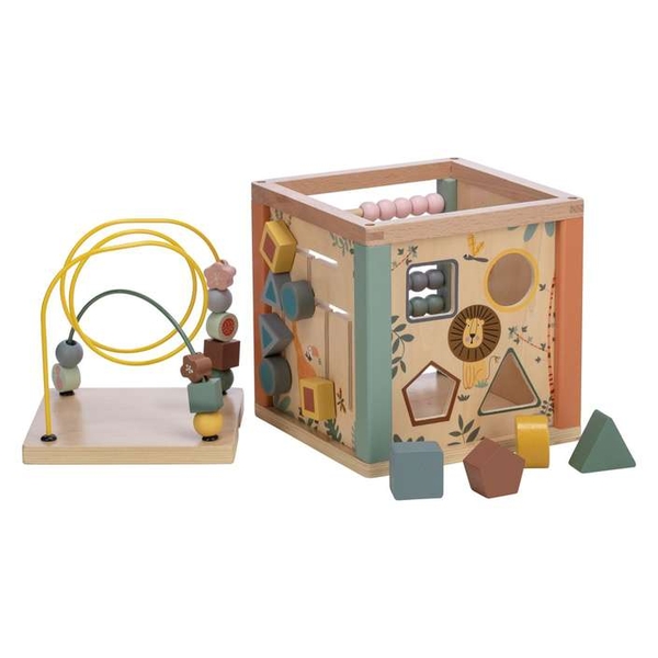 Деревянный бизикуб FreeON (80647) - Pampik - 3