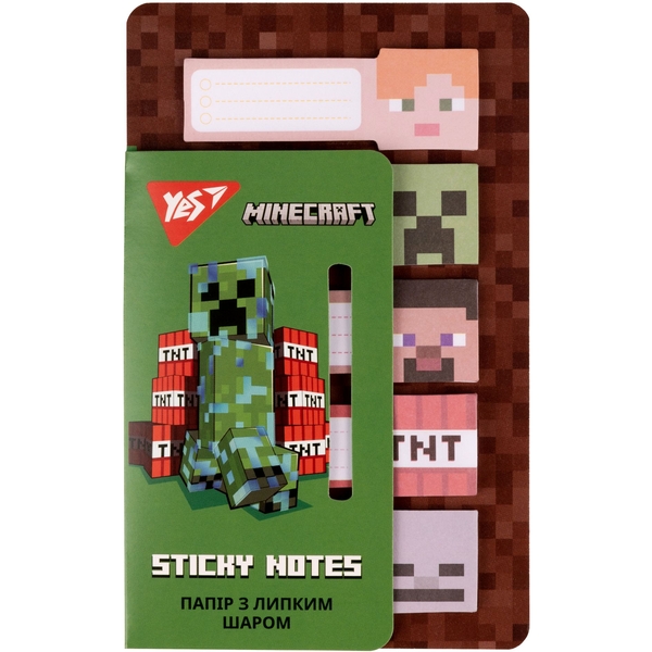 Бумага для заметок Yes Minecraft 100 листов (170323) - Pampik