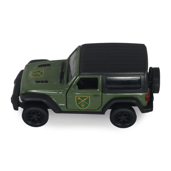 Автомодель TechnoDrive Jeep Wrangler Rubicon Шевроны Героев Оперативное командование "Север" (250397UM) - Pampik - 3