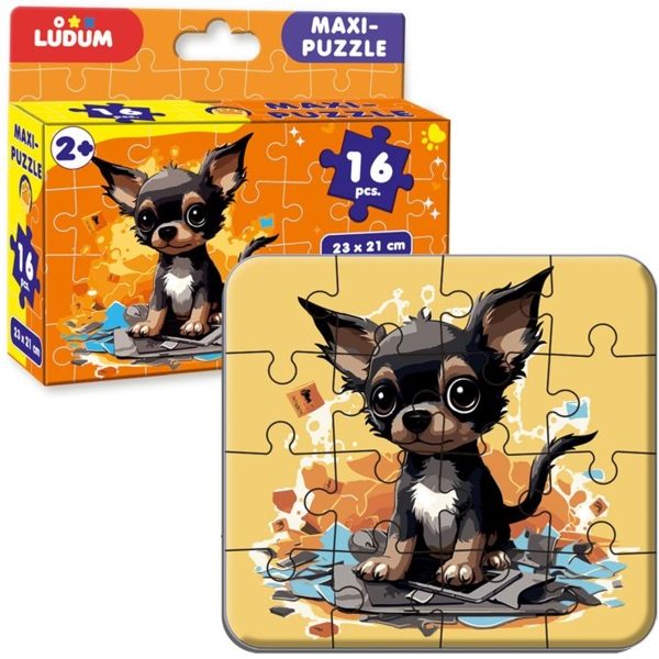 Гра настільна Ludum Пазл Собачка максі-пазл (ME5032-05) - Pampik - 2