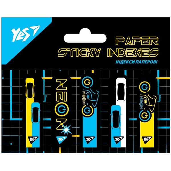 Индексы бумажные Yes Ultrex 50x15 мм 100 шт. (170314) - Pampik