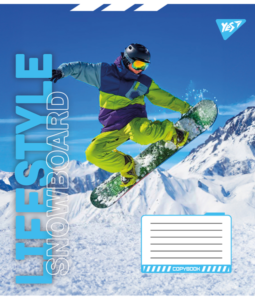 Набір зошитів Yes Lifestyle А5, в клітинку, 24 аркуші, 20 шт. (67014) - Pampik - 3