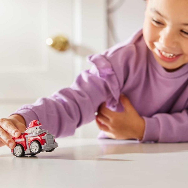 Мини спасательный автомобиль Spin Master Щенячий патруль с водителем Маршал (SM17791/4564) - Pampik - 6