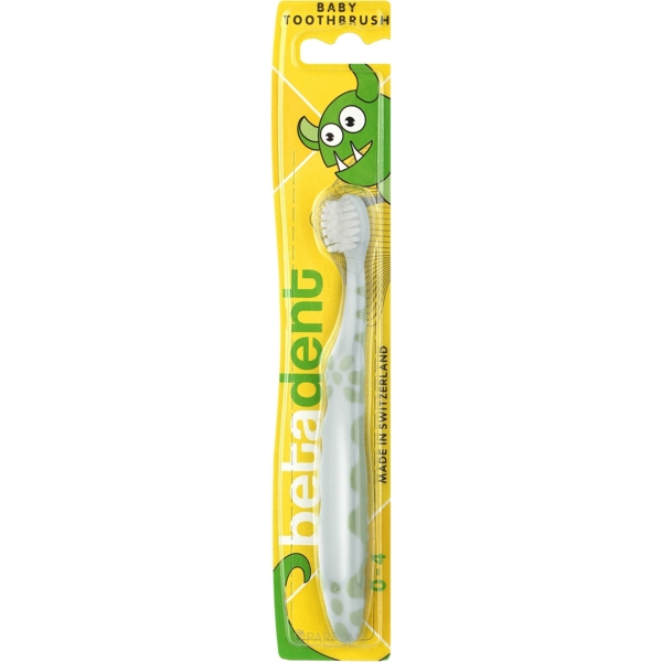 Детская зубная щетка Betadent Baby 0-4 года мятная - Pampik