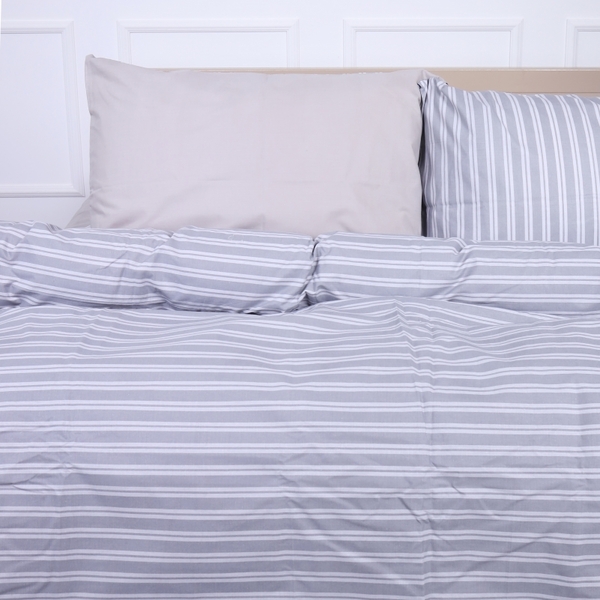 Простыня MirSon Ranforce Elite 17-4775 Amiens 110х160 см серая (2200008964115) - Pampik - 4