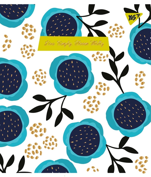 Набор тетрадей Yes Wild bloom А5, в клетку, 18 листов, 10 шт. (765198) - Pampik - 2