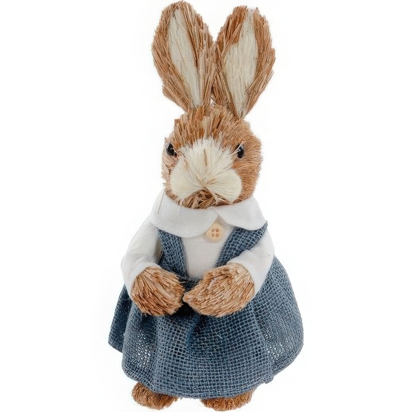 Великодній кролик Elen Dekor дівчинка 20 см (820-041) - Pampik