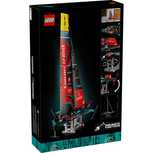 Конструктор LEGO Technic Яхта Emirates Team New Zealand AC75, 962 детали (42174) - Pampik - 14