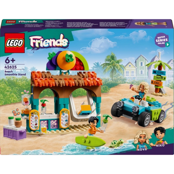 Конструктор LEGO Friends Пляжный магазин смузи, 213 деталей (42625) - Pampik